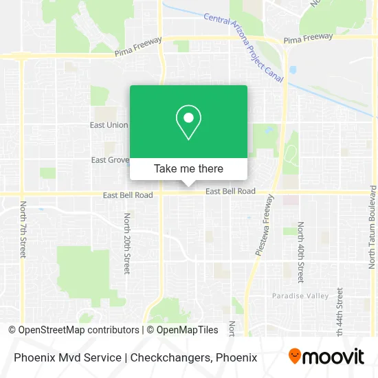 Phoenix Mvd Service | Checkchangers map