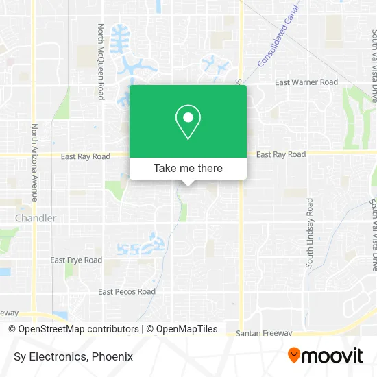Sy Electronics map