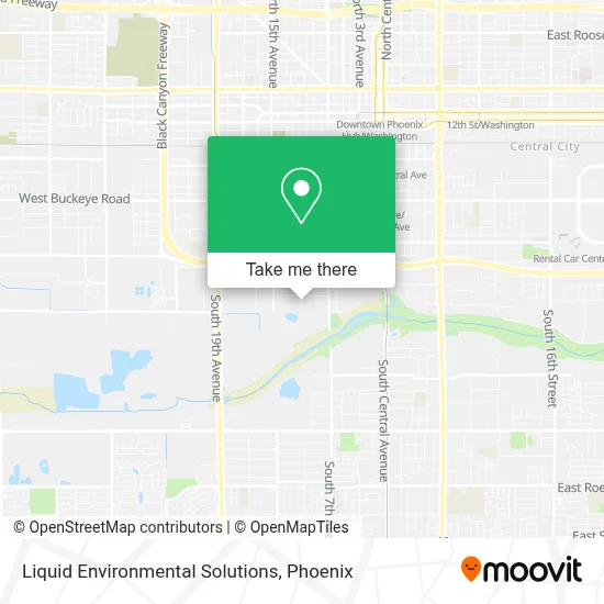 Liquid Environmental Solutions map