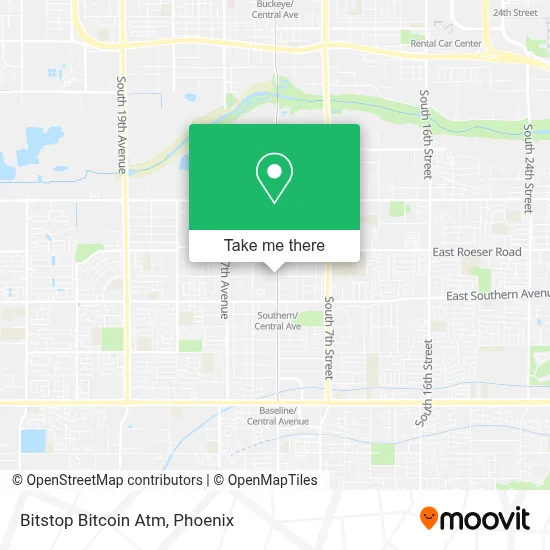 Bitstop Bitcoin Atm map