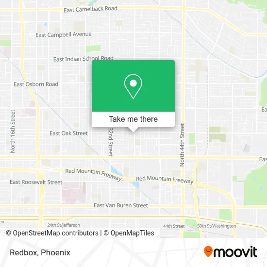 Redbox map