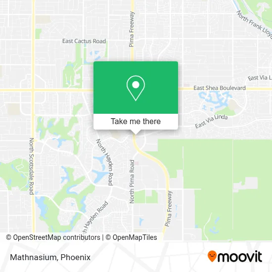 Mathnasium map