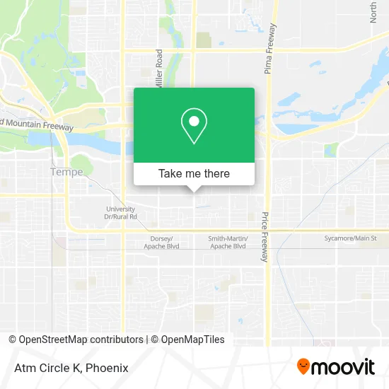 Atm Circle K map