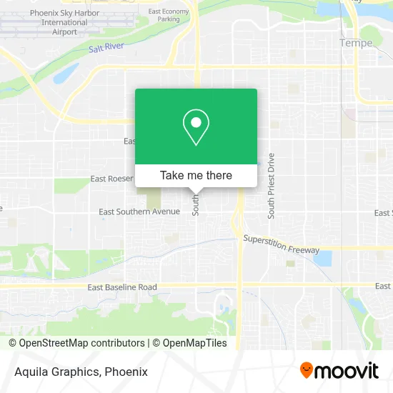 Aquila Graphics map
