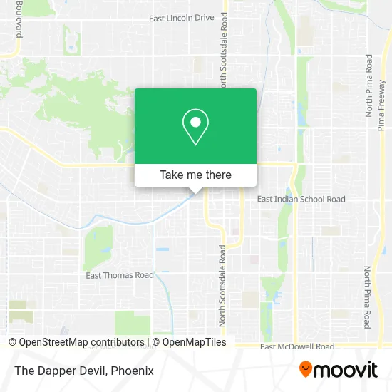 The Dapper Devil map