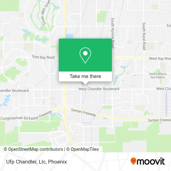 Ufp Chandler, Llc map