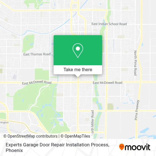 Experts Garage Door Repair Installation Process map
