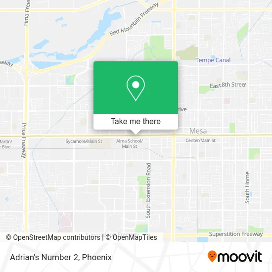 Adrian's Number 2 map