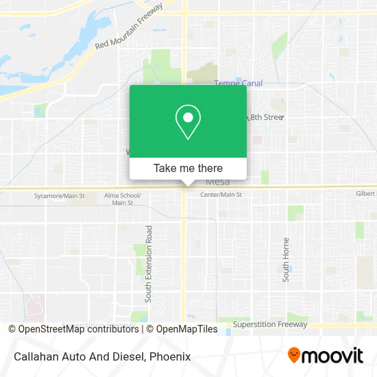 Callahan Auto And Diesel map