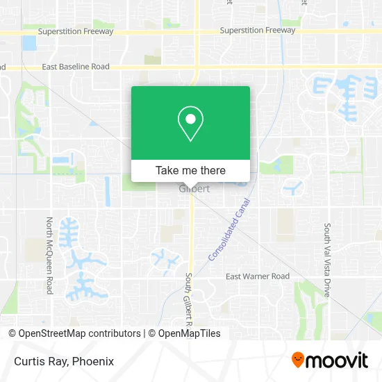 Curtis Ray map
