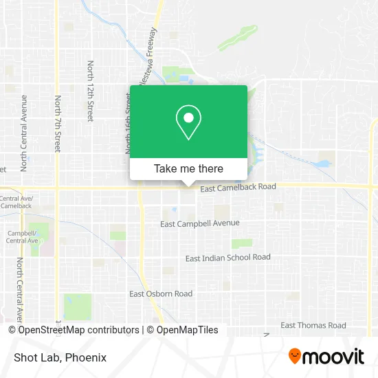 Shot Lab map