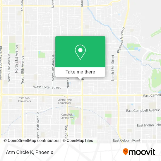 Atm Circle K map
