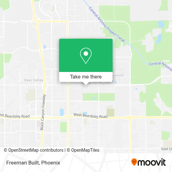Freeman Built map