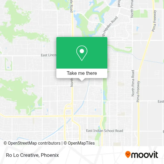 Ro Lo Creative map
