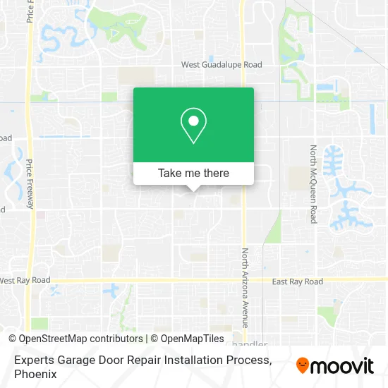Experts Garage Door Repair Installation Process map