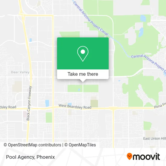 Pool Agency map