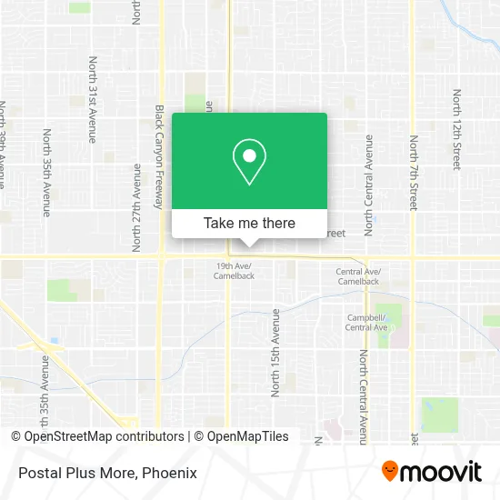 Postal Plus More map