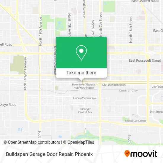 Buildspan Garage Door Repair map