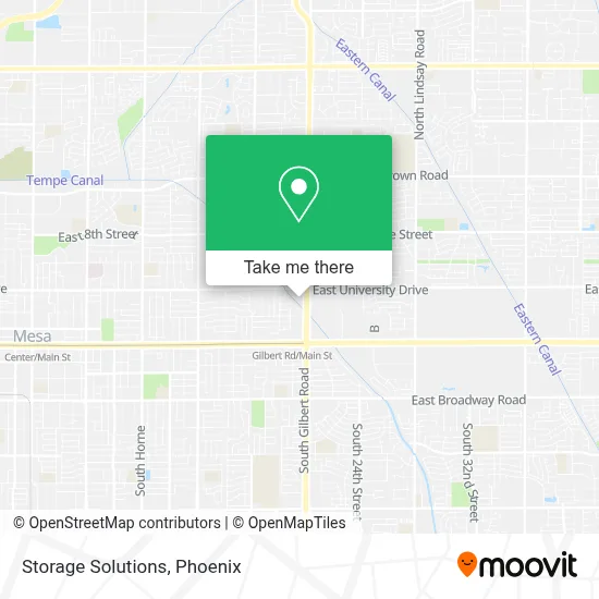 Storage Solutions map