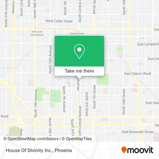 House Of Divinity Inc. map