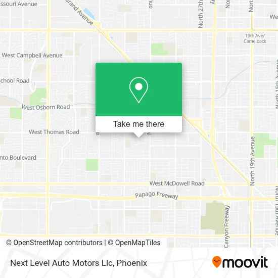 Next Level Auto Motors Llc map