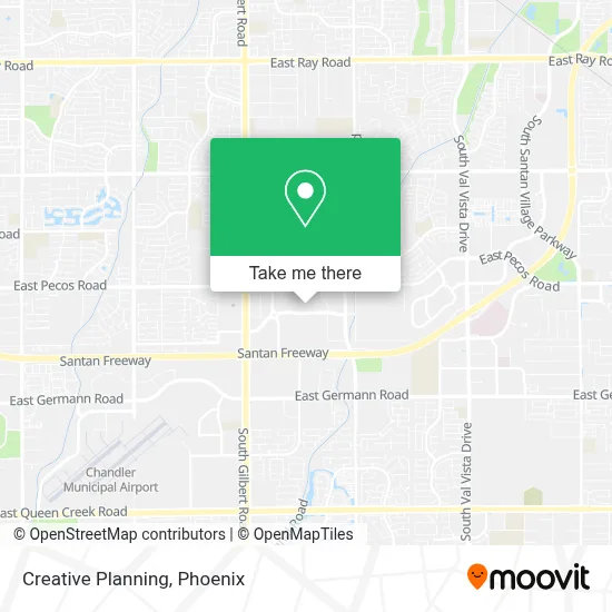 Creative Planning map