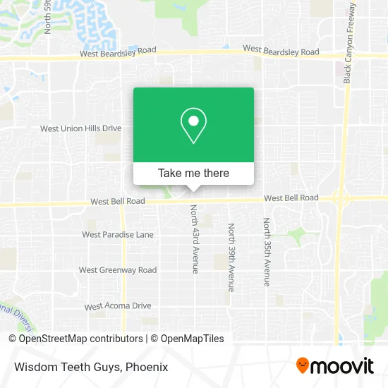 Wisdom Teeth Guys map