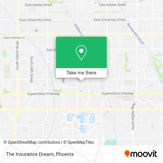 The Insurance Dream map