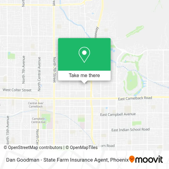 Dan Goodman - State Farm Insurance Agent map