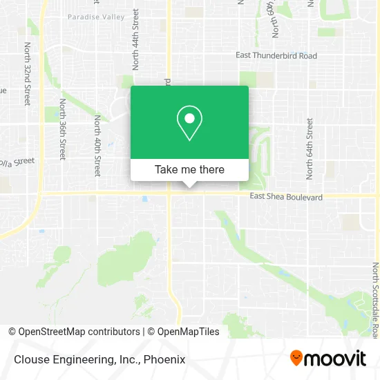 Clouse Engineering, Inc. map