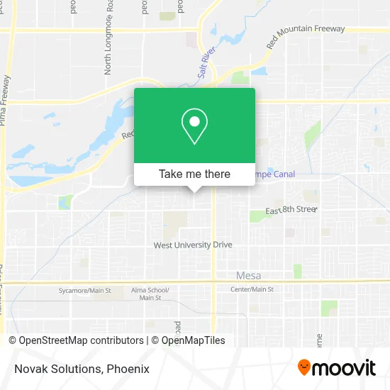 Novak Solutions map
