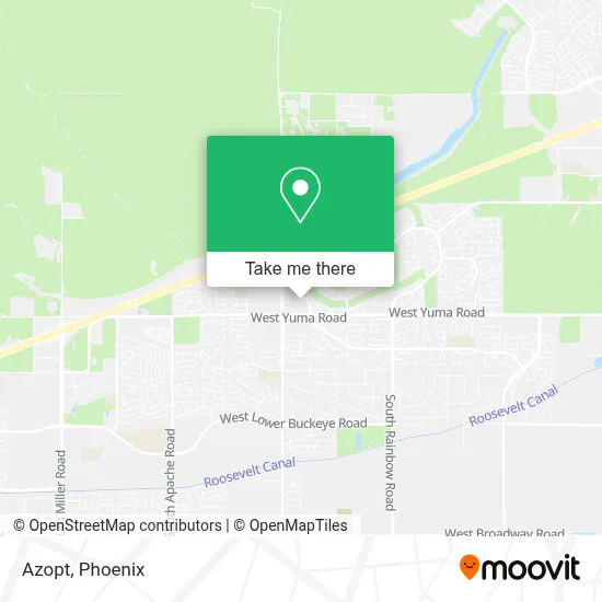 Azopt map