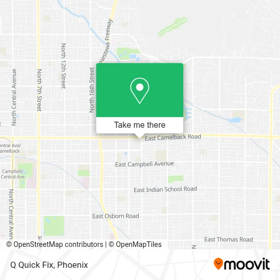 Q Quick Fix map