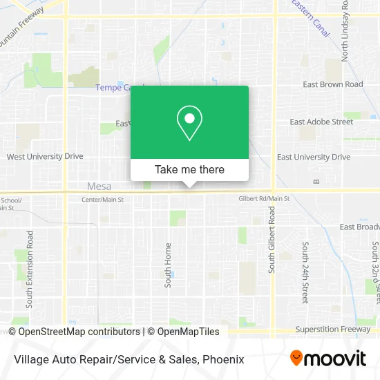 Village Auto Repair / Service & Sales map