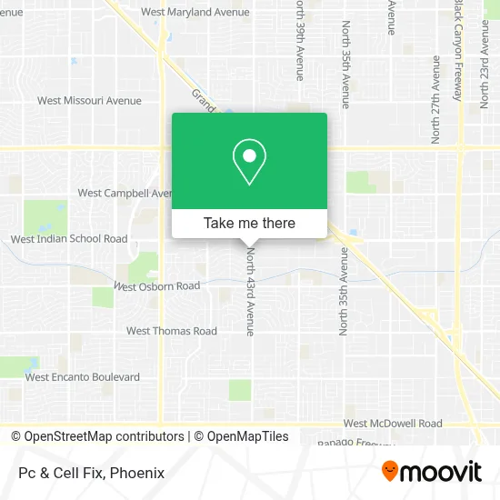 Pc & Cell Fix map