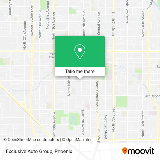 Exclusive Auto Group map