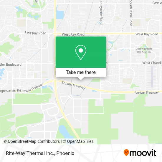 Rite-Way Thermal Inc. map