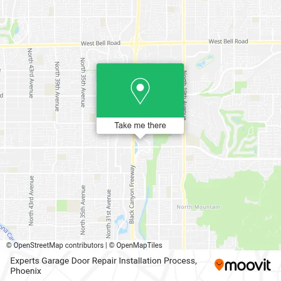 Experts Garage Door Repair Installation Process map