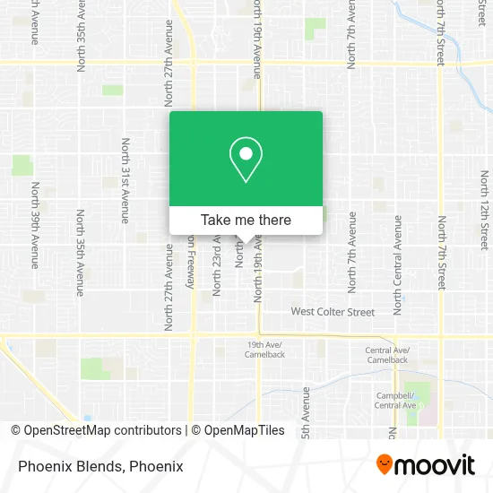 Phoenix Blends map