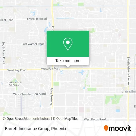 Barrett Insurance Group map