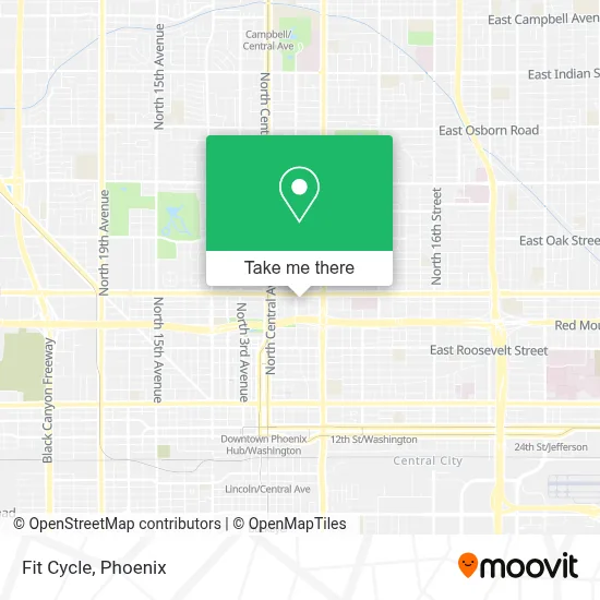 Fit Cycle map