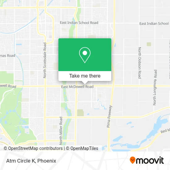 Atm Circle K map