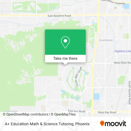 A+ Education Math & Science Tutoring map