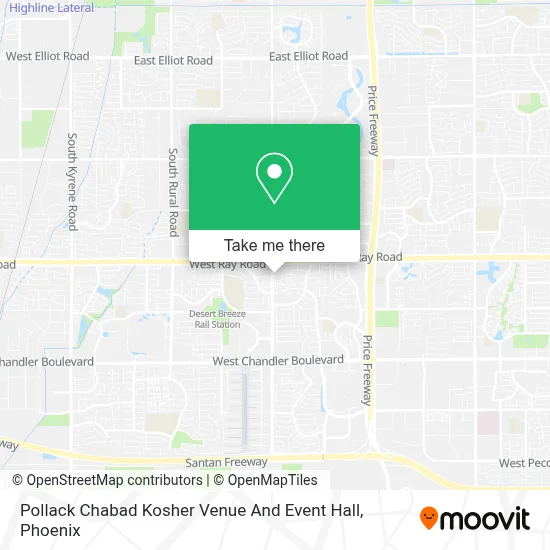 Pollack Chabad Kosher Venue And Event Hall map