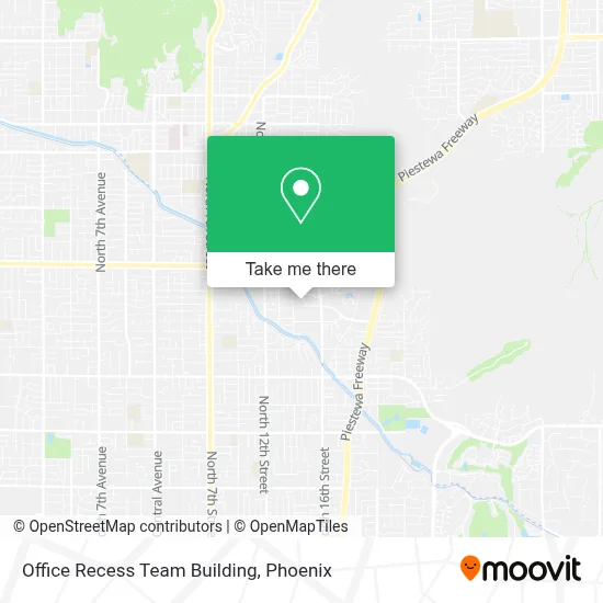 Office Recess Team Building map