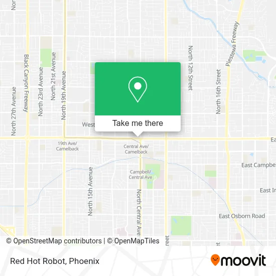Red Hot Robot map