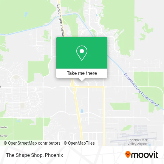 The Shape Shop map