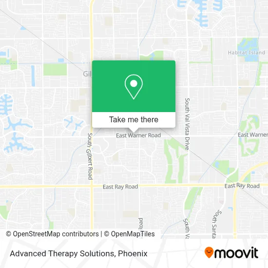 Advanced Therapy Solutions map