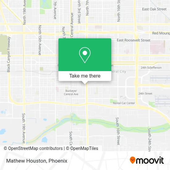 Mathew Houston map