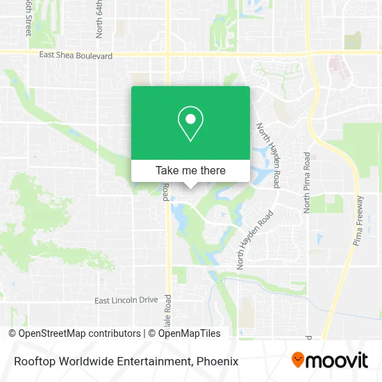 Rooftop Worldwide Entertainment map